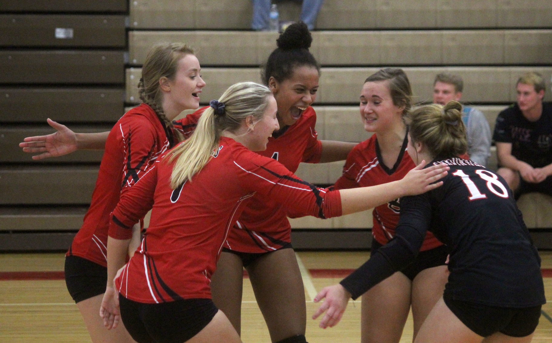 Marshfield at Chi-Hi volleyball 10-18-18